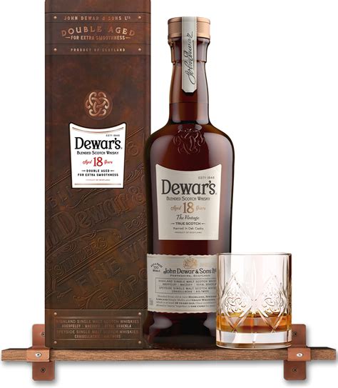 dewars scotch 18 years.